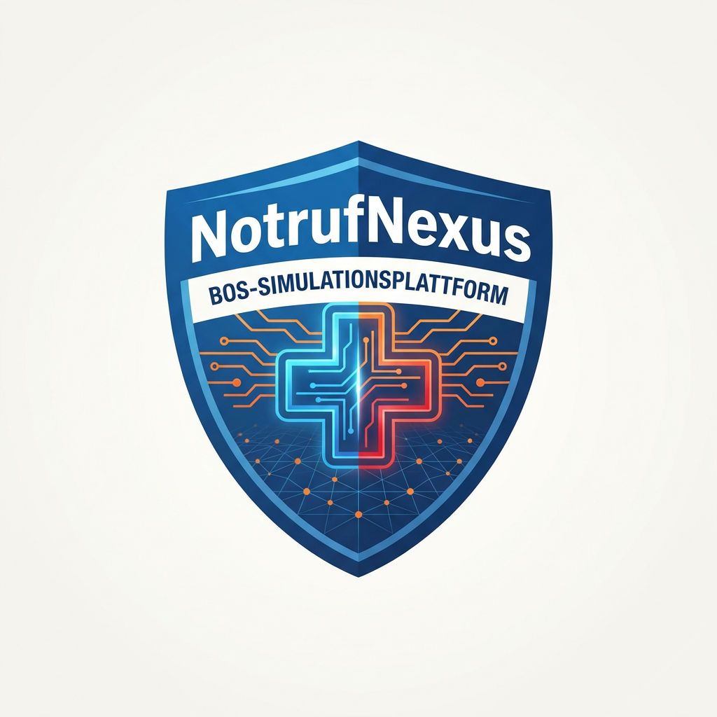 NotrufNexus – BOS-Simulationsplattform (Footer)